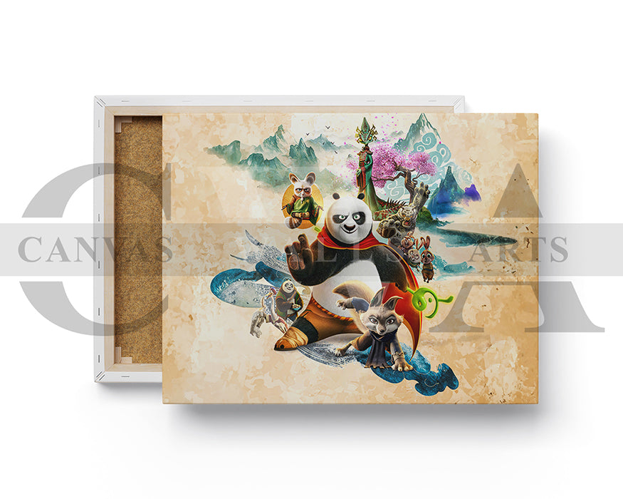 Kung Fu Panda 4 Canvas Wall Art