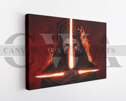 Kylo Ren Canvas Wall Art