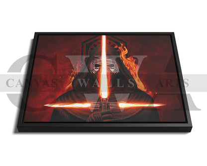 Kylo Ren Canvas Wall Art