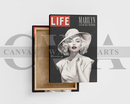 LIFE Remembering Marilyn Canvas Wall Art