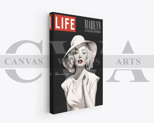 LIFE Remembering Marilyn Canvas Wall Art