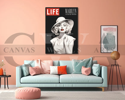 LIFE Remembering Marilyn Canvas Wall Art