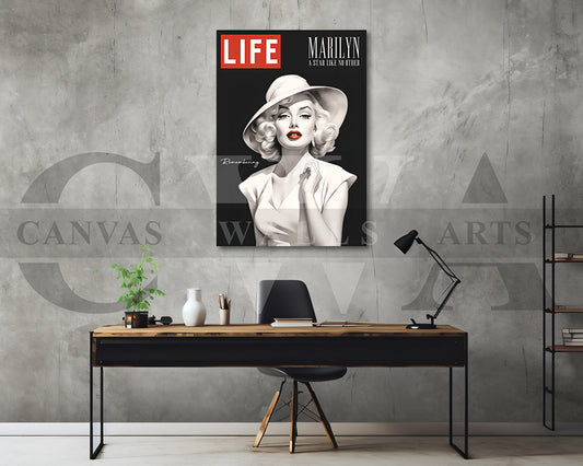 LIFE Remembering Marilyn Canvas Wall Art