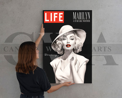 LIFE Remembering Marilyn Canvas Wall Art