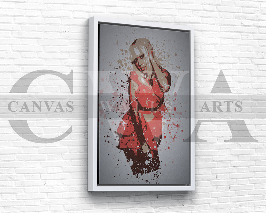Lady Gaga Canvas Wall Art