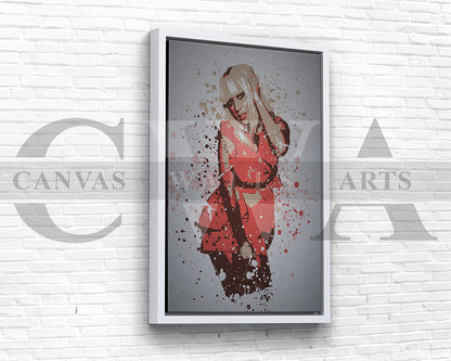Lady Gaga Canvas Wall Art