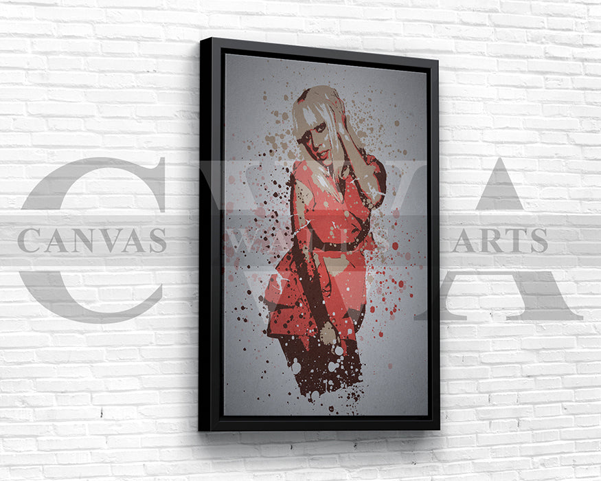 Lady Gaga Canvas Wall Art