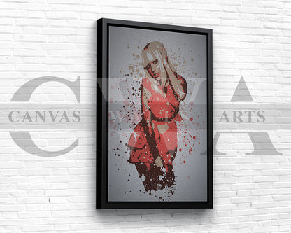 Lady Gaga Canvas Wall Art