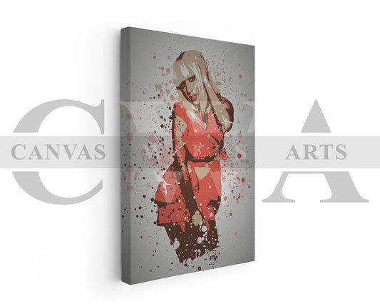 Lady Gaga Canvas Wall Art