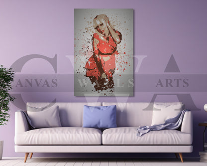 Lady Gaga Canvas Wall Art