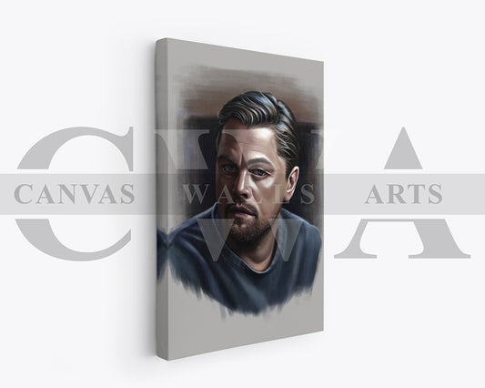 Leonardo Dicaprio Canvas Wall Art