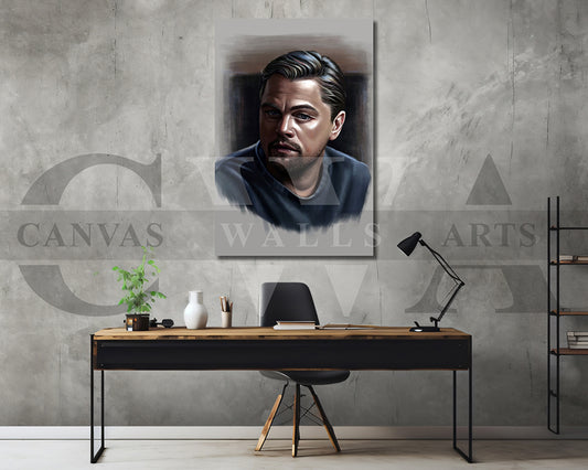 Leonardo Dicaprio Canvas Wall Art