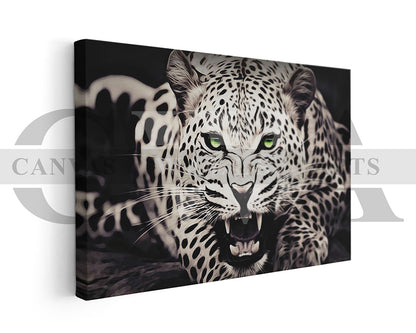 Leopard Canvas Wall Art Animal Poster Prints