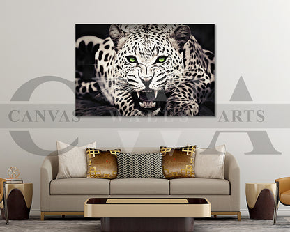 Leopard Canvas Wall Art Animal Poster Prints