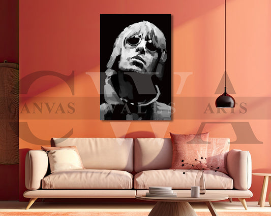 Liam Payne Canvas Wall Art Abstract Music Poster