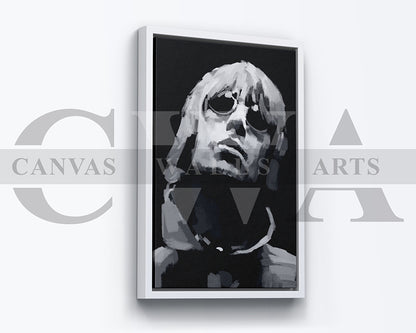 Liam Payne Canvas Wall Art Abstract Music Poster