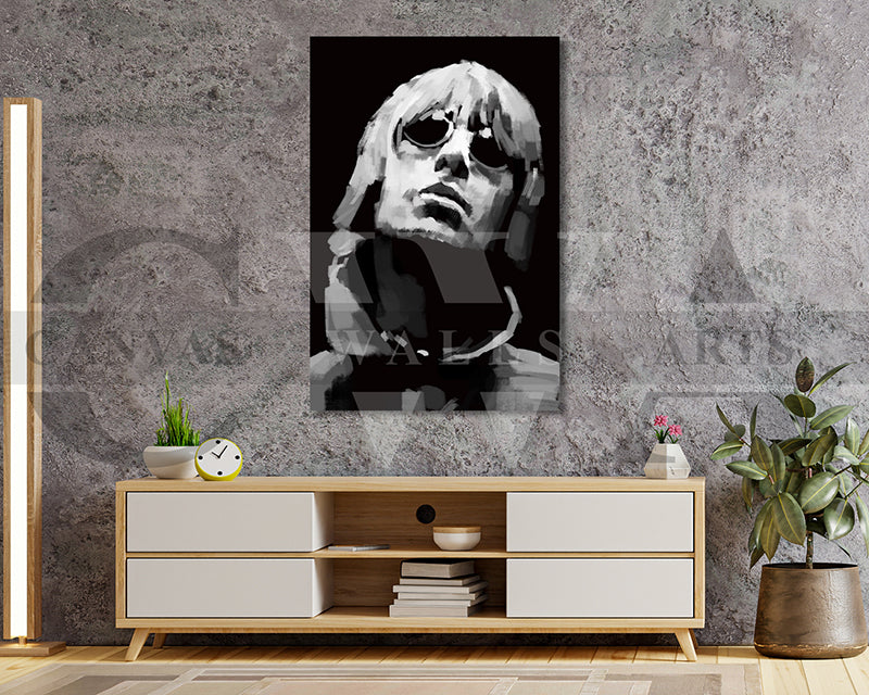 Liam Payne Canvas Wall Art Abstract Music Poster