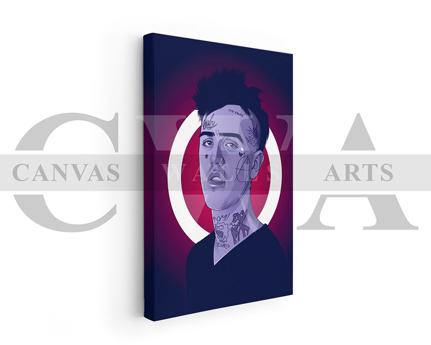Lil Peep Canvas Wall Art