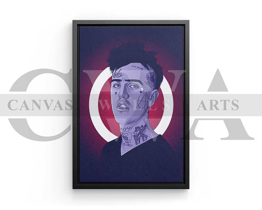 Lil Peep Canvas Wall Art