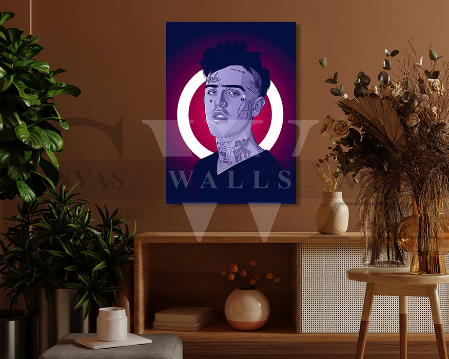 Lil Peep Canvas Wall Art