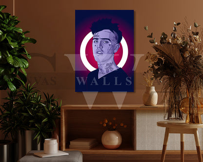 Lil Peep Canvas Wall Art