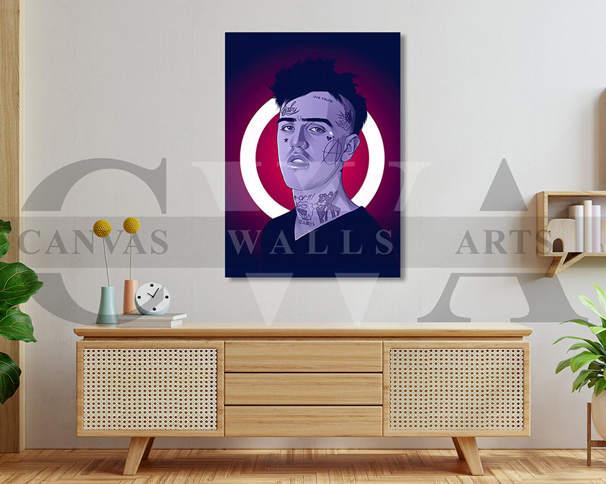 Lil Peep Canvas Wall Art