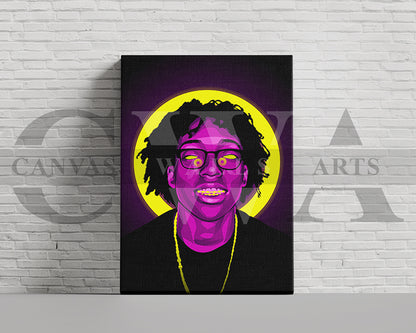 Lil Tecca Canvas Wall Art