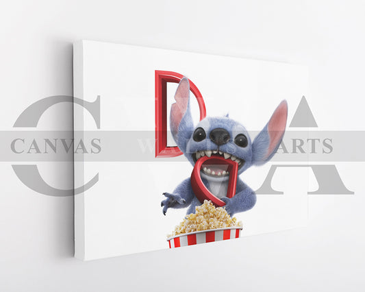 Lilo And Stitch Canvas Print