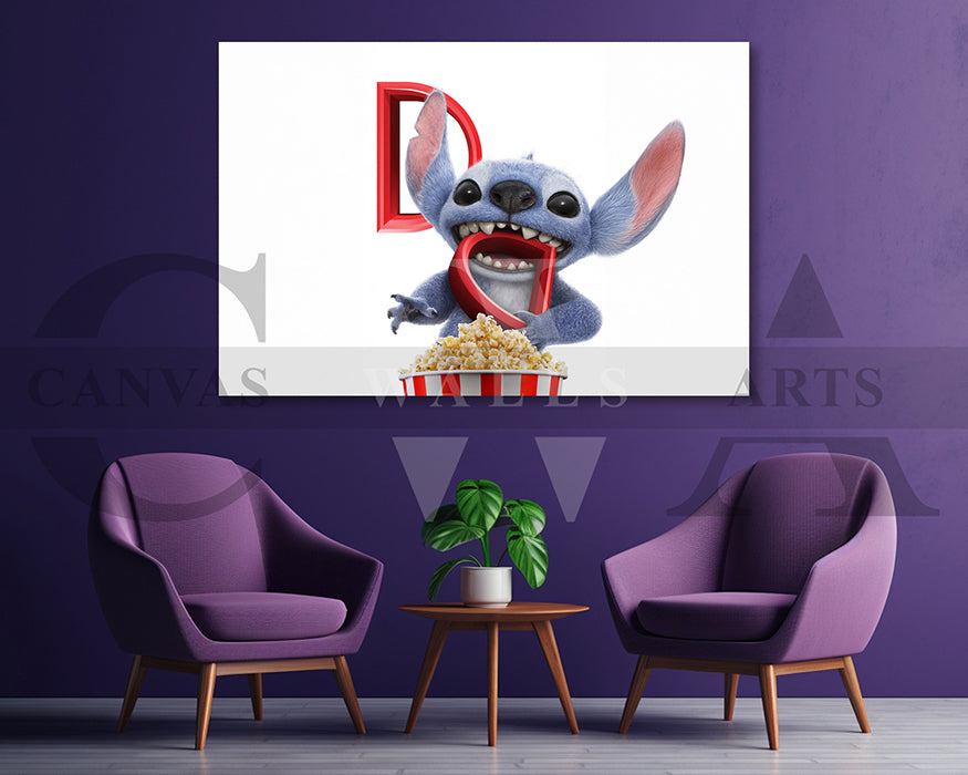 Lilo And Stitch Canvas Print