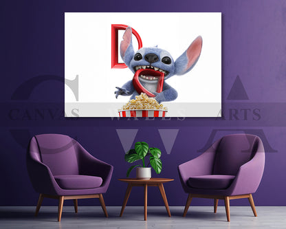 Lilo And Stitch Canvas Print