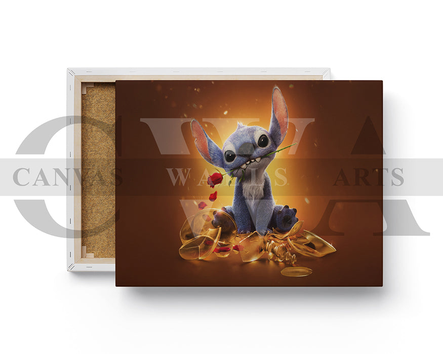 Lilo And Stitch Canvas Wall Art