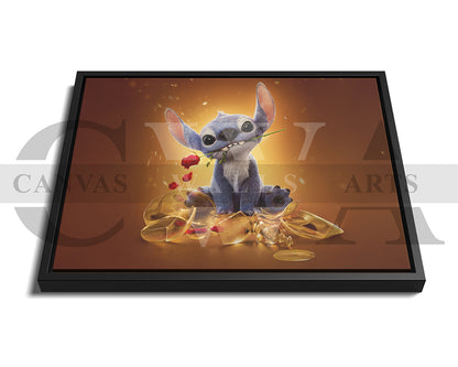 Lilo And Stitch Canvas Wall Art