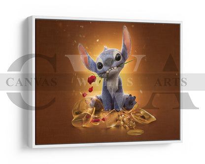 Lilo And Stitch Canvas Wall Art