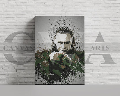 Loki Canvas Wall Art