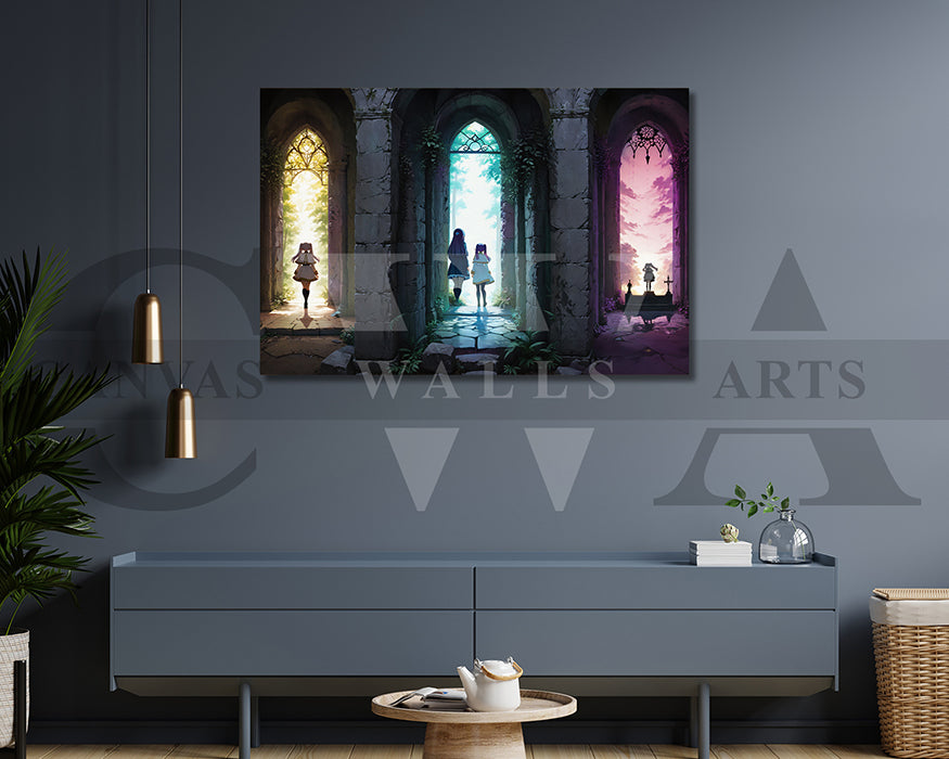 Loneliness Of The Immortal Sousou No Frieren Canvas Wall Art