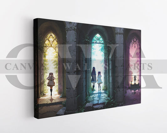 Loneliness Of The Immortal Sousou No Frieren Canvas Wall Art