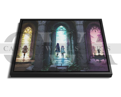 Loneliness Of The Immortal Sousou No Frieren Canvas Wall Art