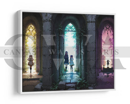 Loneliness Of The Immortal Sousou No Frieren Canvas Wall Art