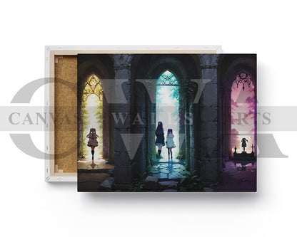 Loneliness Of The Immortal Sousou No Frieren Canvas Wall Art