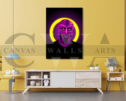 MF Doom Canvas Wall Art