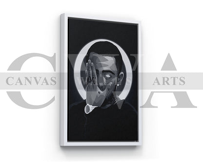 Mac Miller American Rapper Canvas Wall Art
