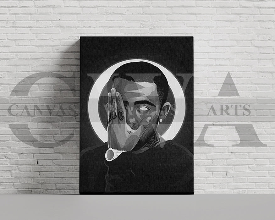 Mac Miller American Rapper Canvas Wall Art