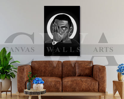 Mac Miller American Rapper Canvas Wall Art