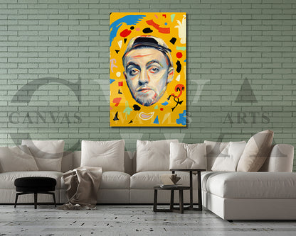 Mac Miller Art Canvas Print