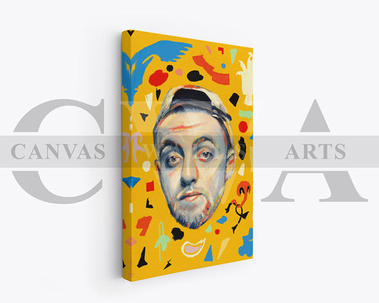 Mac Miller Art Canvas Print