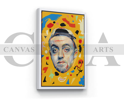 Mac Miller Art Canvas Print