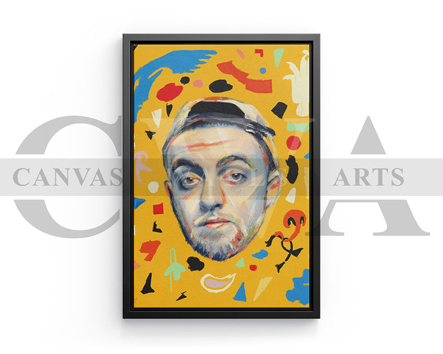 Mac Miller Art Canvas Print