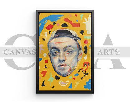 Mac Miller Art Canvas Print