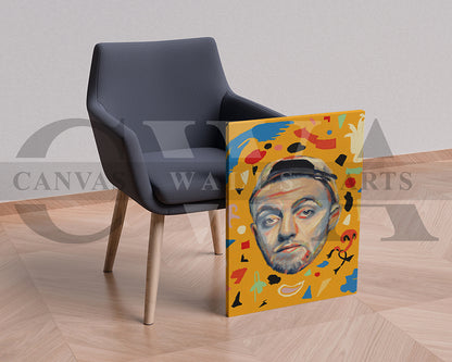 Mac Miller Art Canvas Print