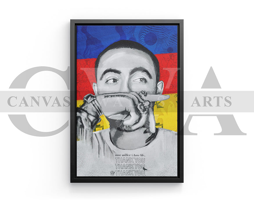 Mac Miller Canvas Painting Wall Art